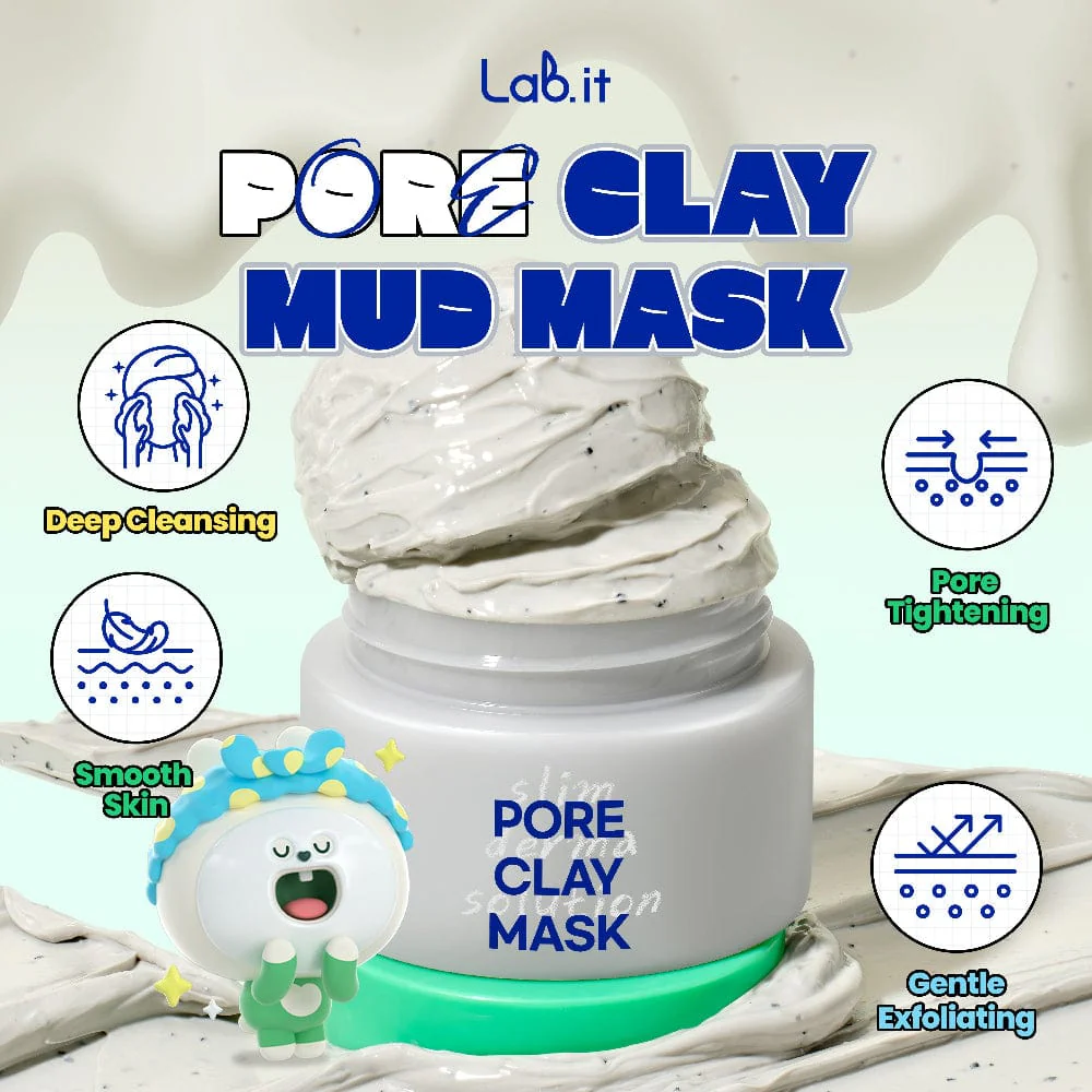 Lab.It Pore Clay Mask 50ml - Image 4