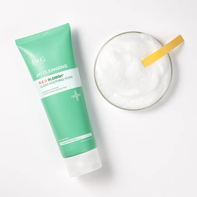 Dr.G R.E.D Blemish Clear Soothing Foam 150ml - Image 2
