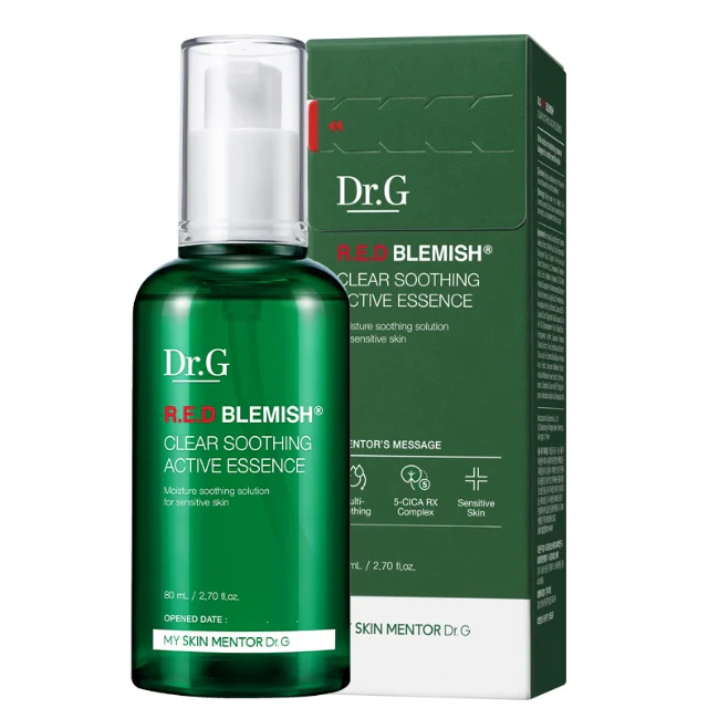 Dr.G R.E.D Blemish Clear Soothing Active Essence 80ml - Image 2