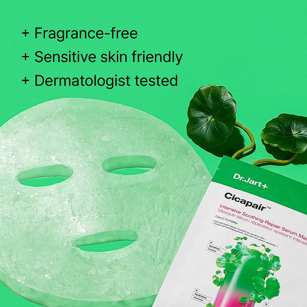Dr.Jart Cicapair Intensive Soothing Repair Serum Mask 1Pc - Image 4