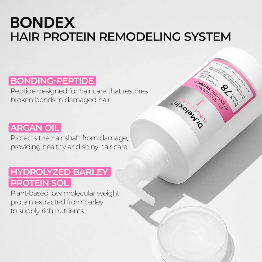 Dr.Melaxin Bondex Protein Bonding Remodeling Shampoo 400ml - Image 4