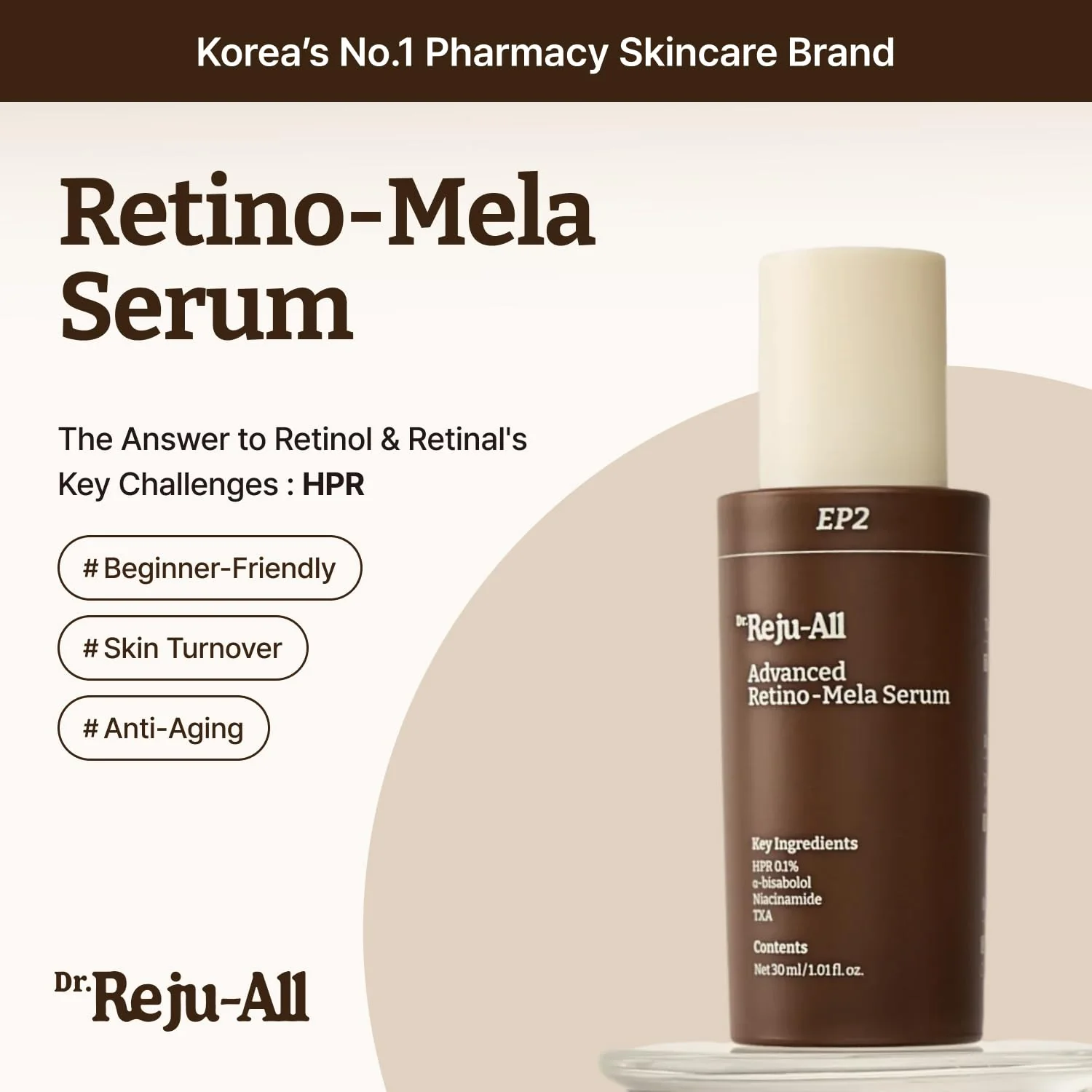 Dr.Reju-All Advanced Retino-Mela Serum 30ml - Image 5