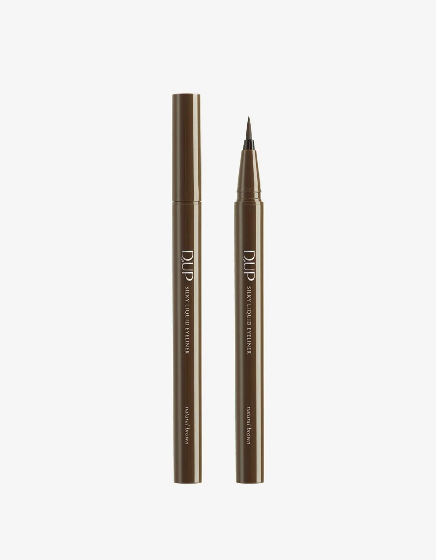 Dup Silky Liquid Eyeliner Waterproof Natural Brown - Image 2