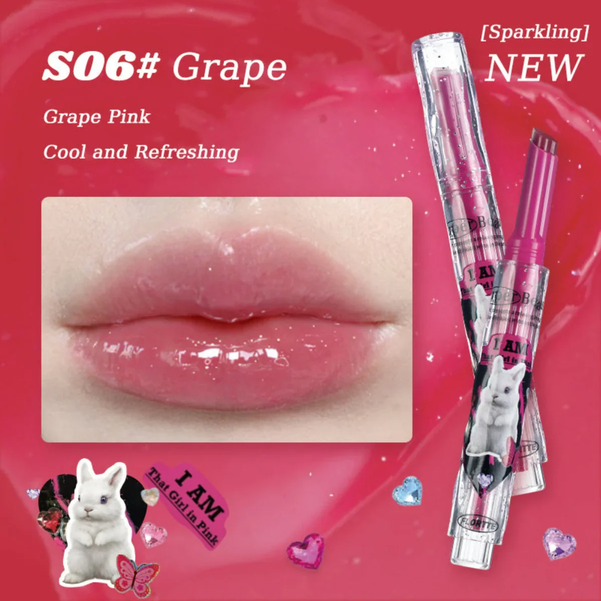 Flortte I Am Super Beauty Jelly Lipstick 1.5g - Image 13
