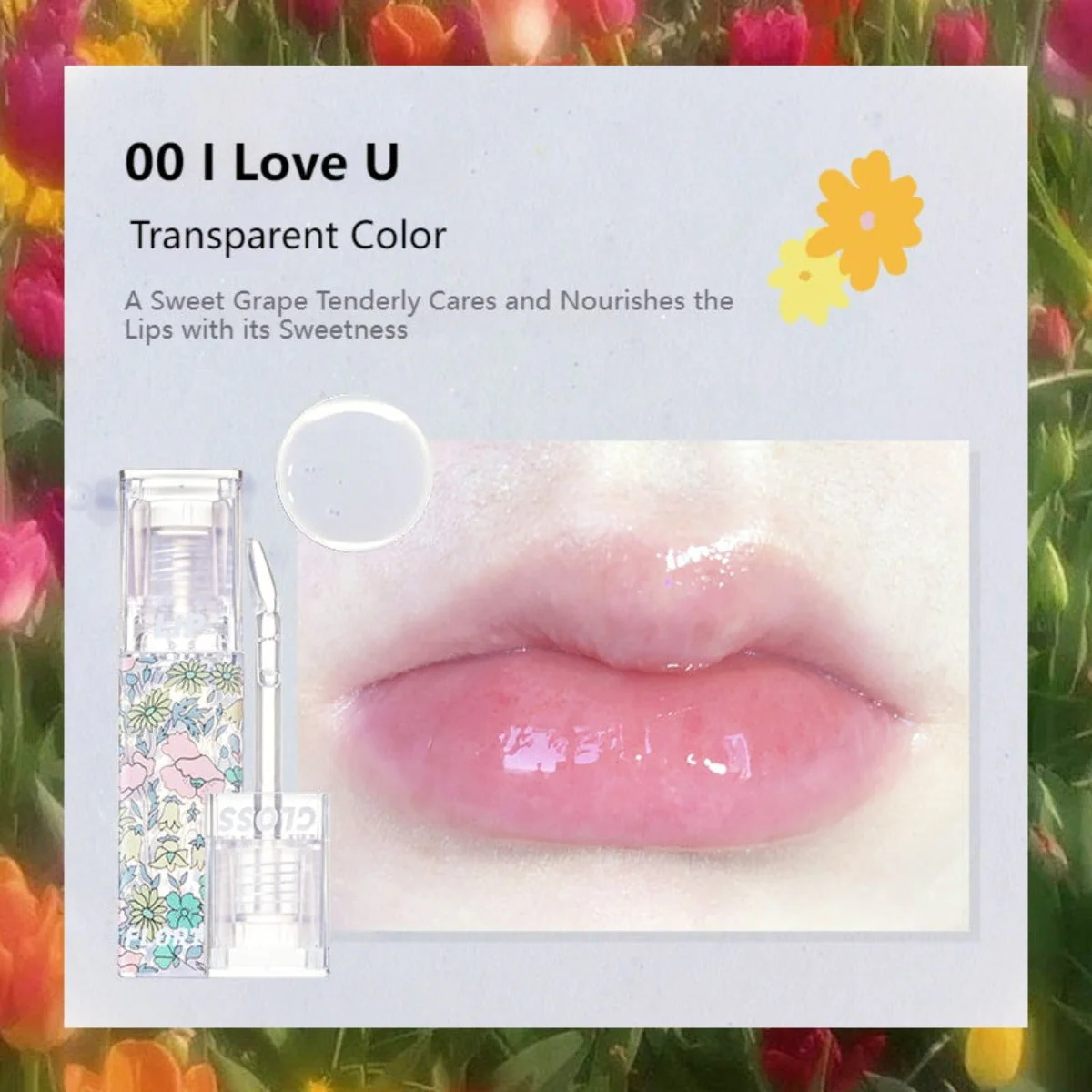 Flortte I Love You Nourishing Gradient Lip Oil - Image 4
