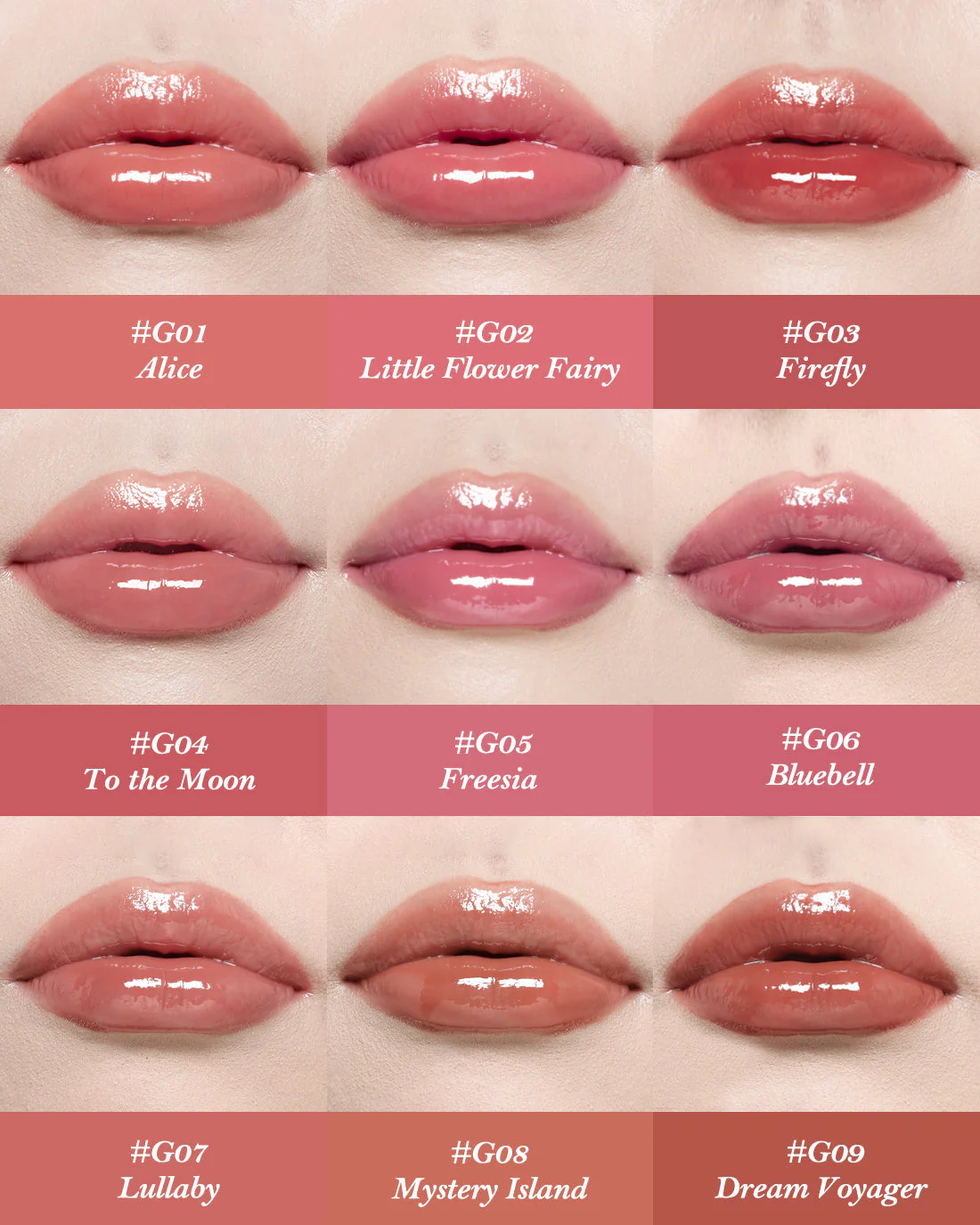 Flower Knows Midsummer Fairytales Collection Coating Lip Lacquer - Image 5