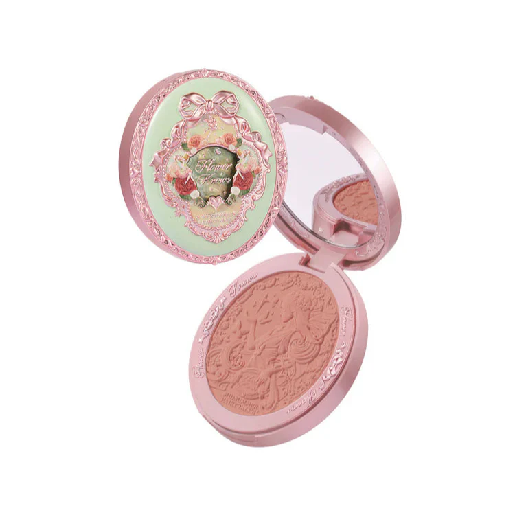 Flower Knows Midsummer Fairytales Collection Velvet Embossed Blush - Image 4
