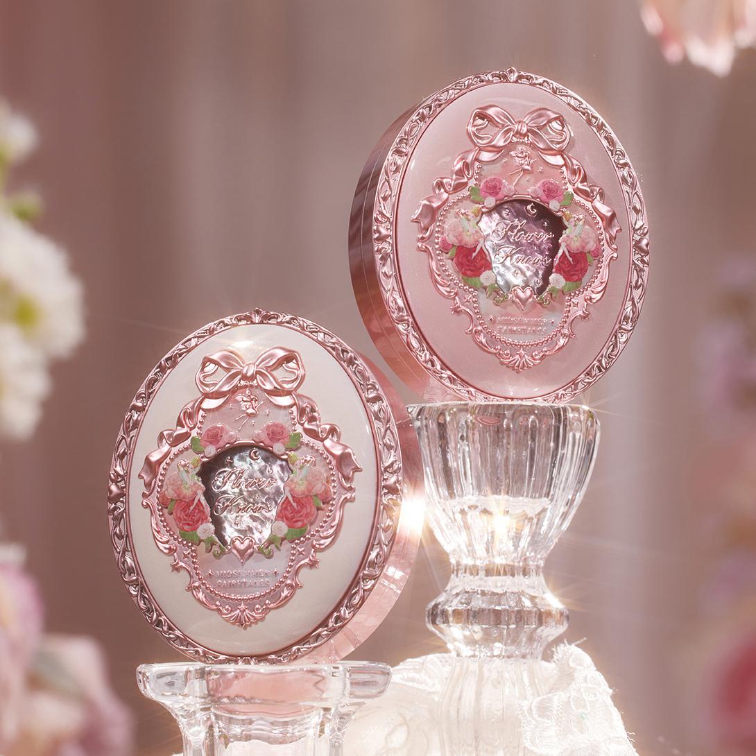 Flower Knows Midsummer Fairytales Collection Velvet Embossed Blush - Image 5