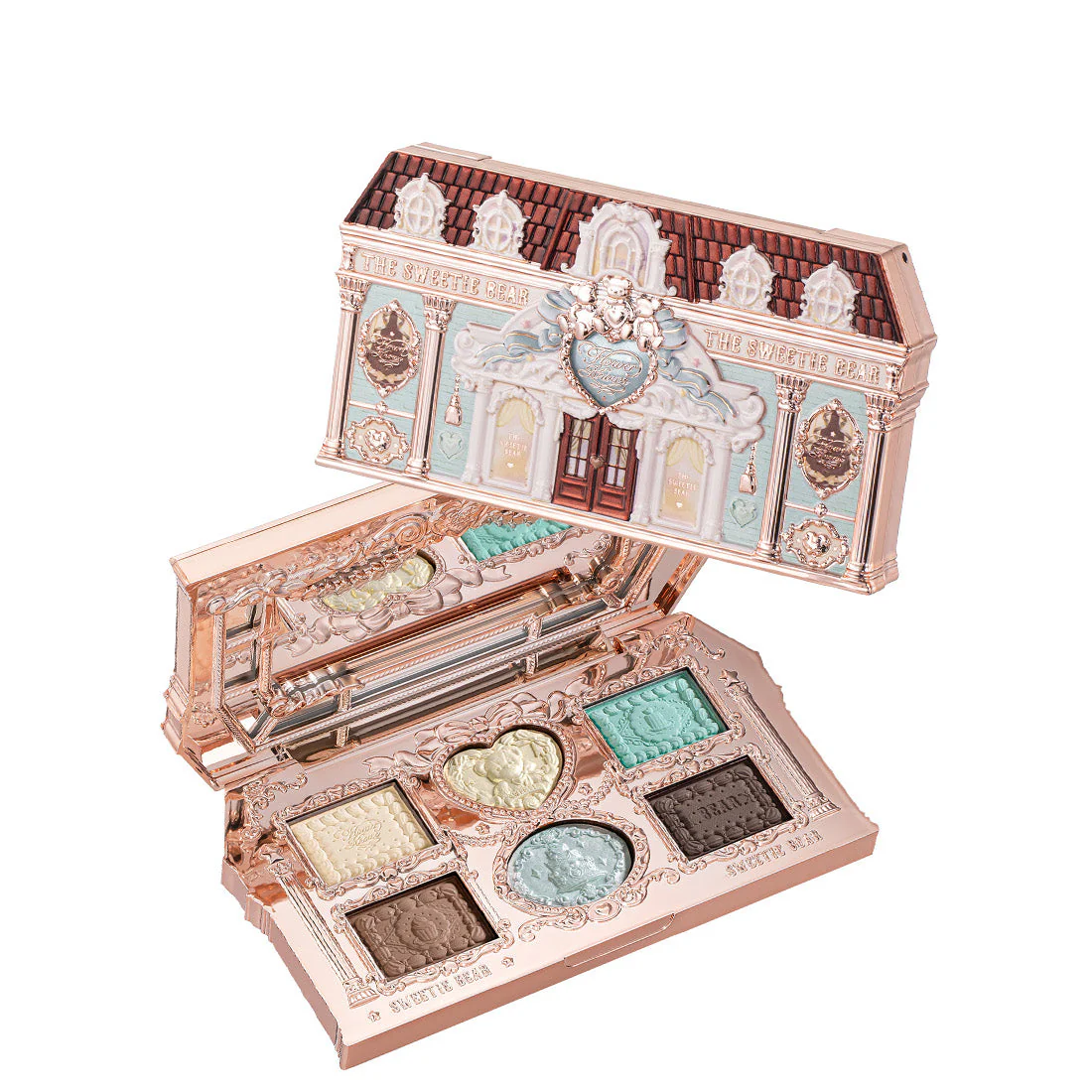 Flower Knows The Sweetie Bear Collection 6-Color Makeup Palette - Image 2