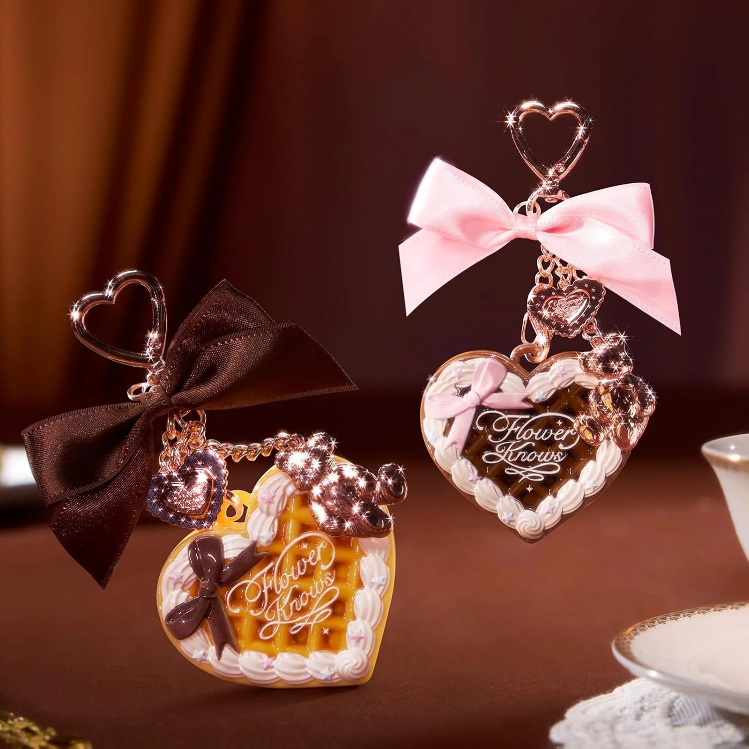 Flower Knows The Sweetie Bear Collection Mini Setting Powder & Charm Set - Image 4
