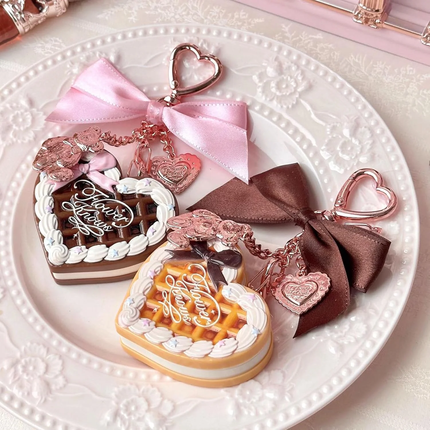 Flower Knows The Sweetie Bear Collection Mini Setting Powder & Charm Set - Image 5