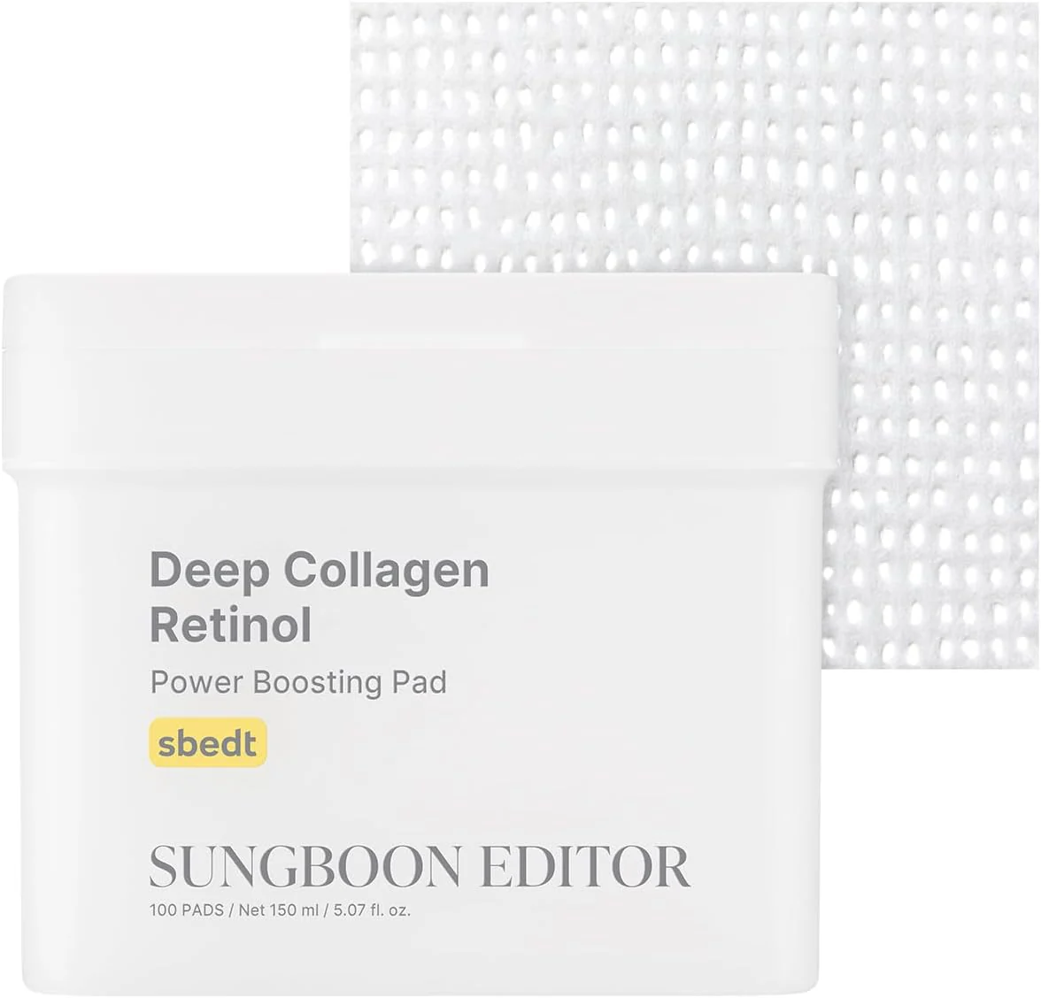 Sungboon Editor Deep Collagen Retinol Power Boosting Pad 150ml - Image 2