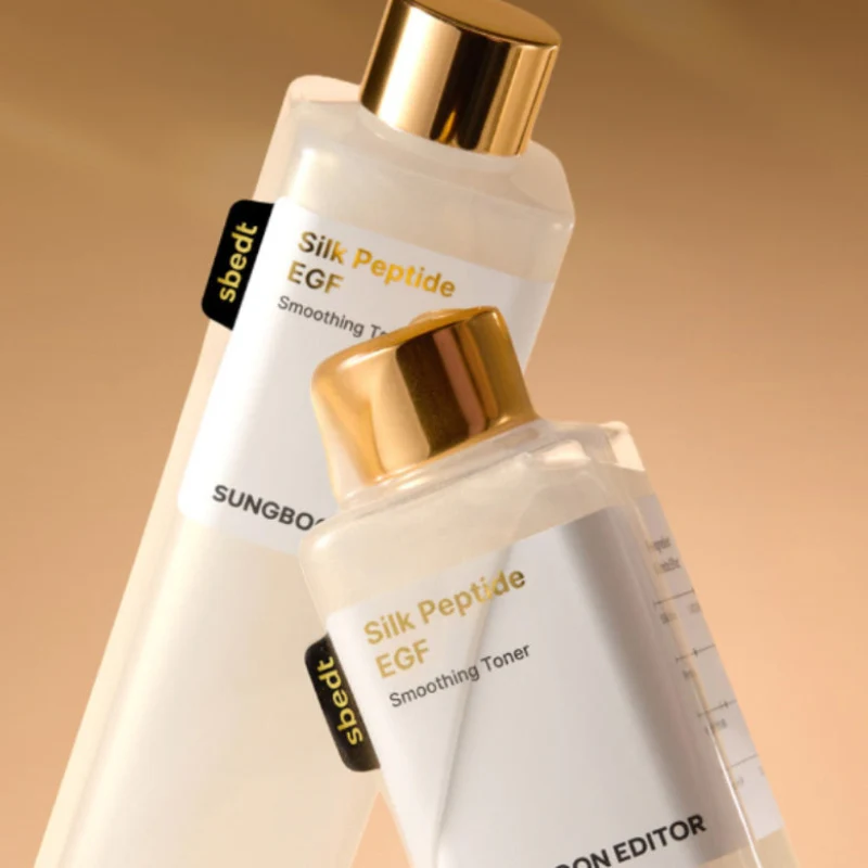 Sungboon Editor Silk Peptide EGF Intensive Smoothing Toner 300ml - Image 3