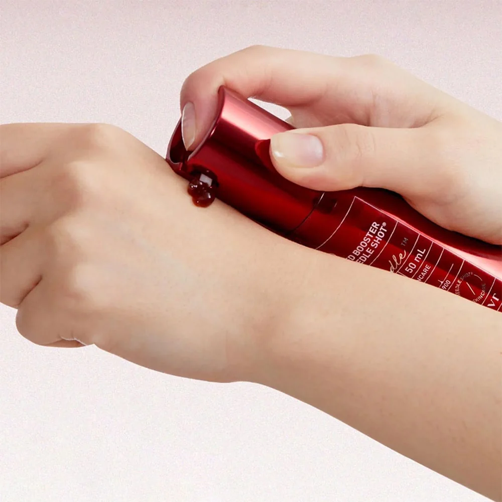 VT Cosmetics Red Booster Reedle Shot 300 50ml - Image 3