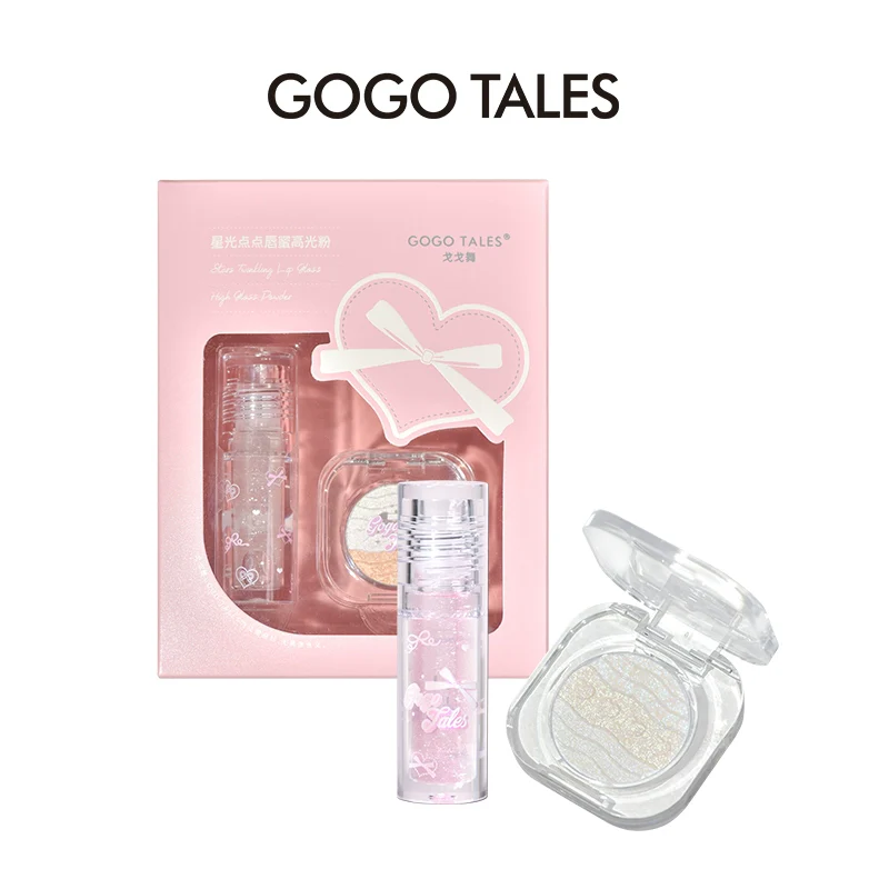 GogoTales Starlights Lip Gloss & Highlighter Set