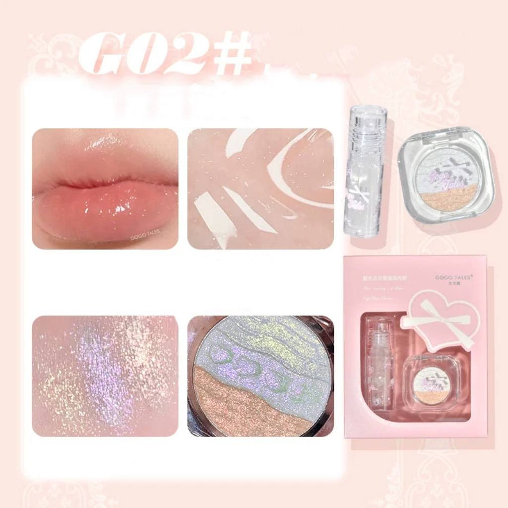 GogoTales Starlights Lip Gloss & Highlighter Set - Image 3