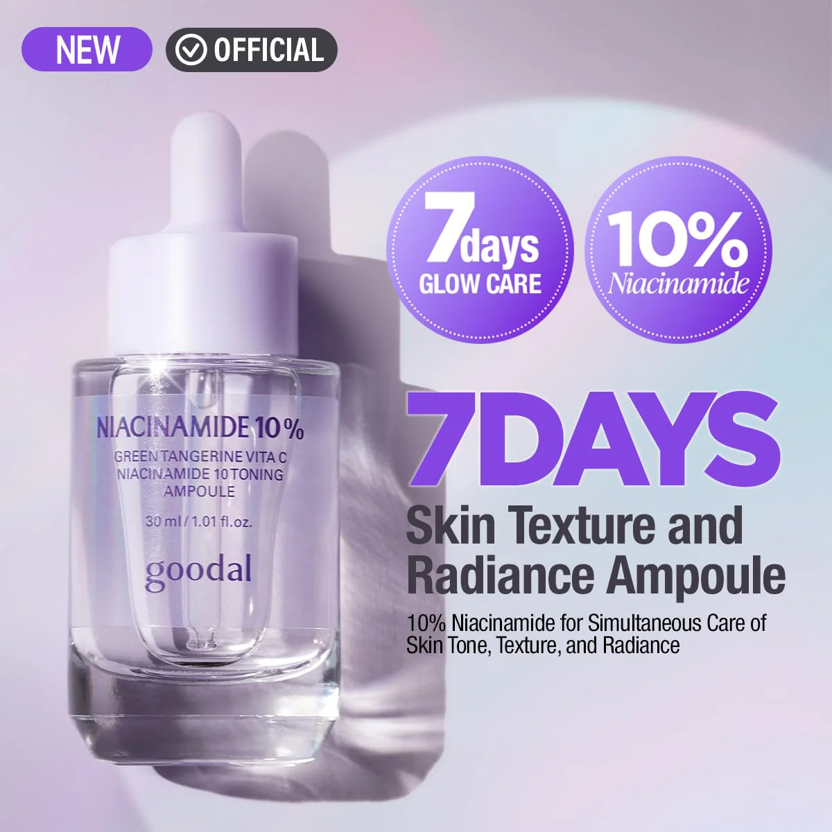 Goodal Green Tangerine Vita C Niacinamide 10 Toning Ampoule - Image 4