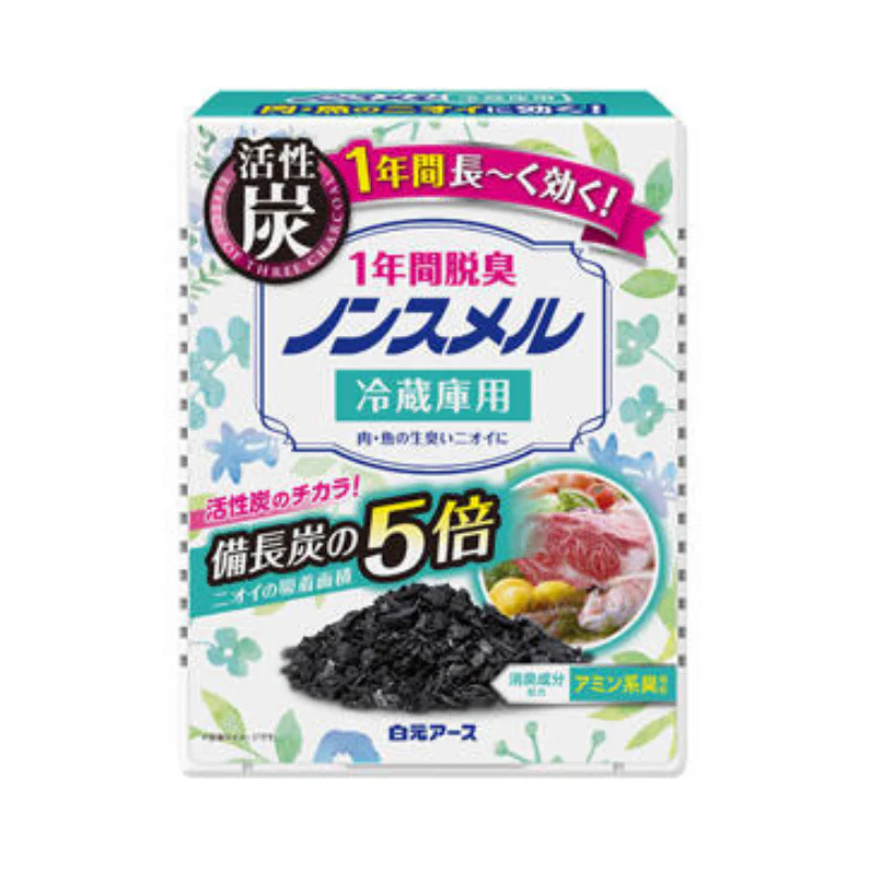 Hakugen Earth Non-Smell Refrigerator Stand Type 1 Year Deodorization 25g