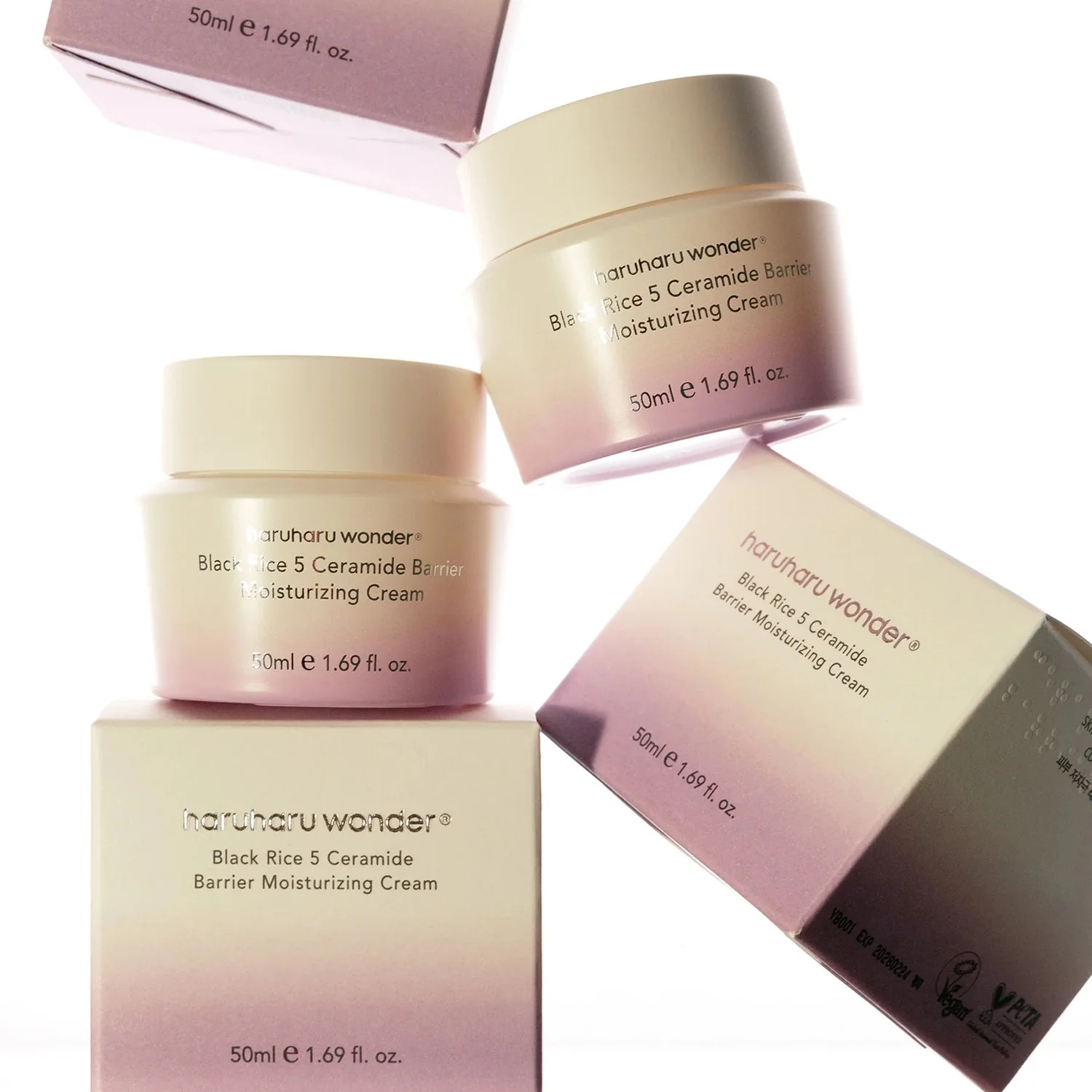 Haruharu Wonder Black Rice 5 Ceramide Barrier Moisturizing Cream 50ml - Image 2