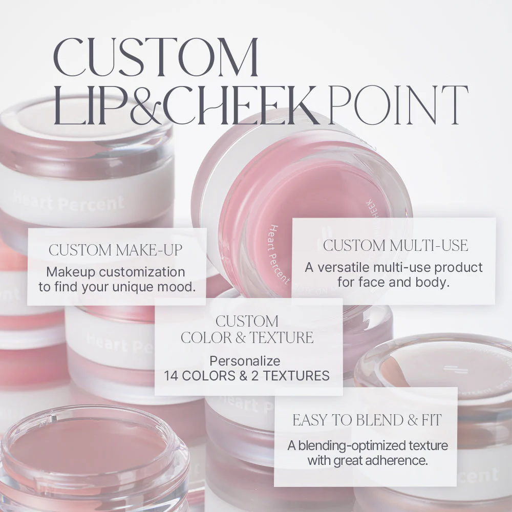 Heart Percent Dote On Mood Custom Lip&Cheek - Image 6