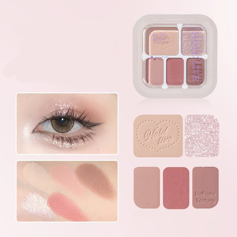 Hold Live Soft Gauze Eye-dotting Eyeshadow Palette - Image 5