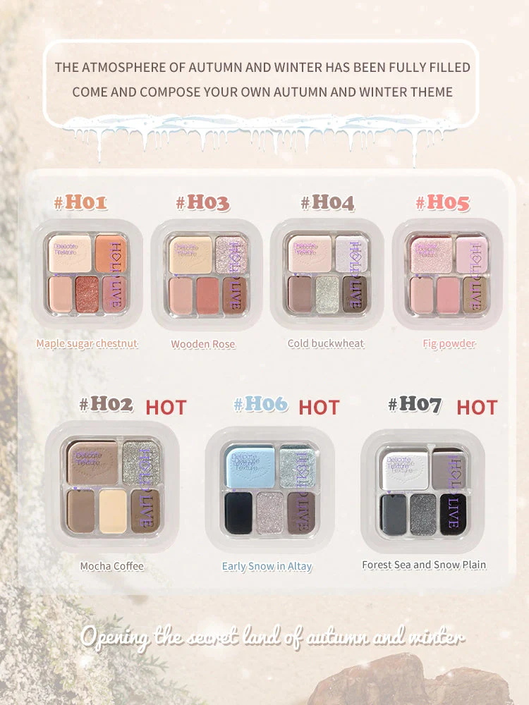 Hold Live Soft Gauze Eye-dotting Eyeshadow Palette - Image 7