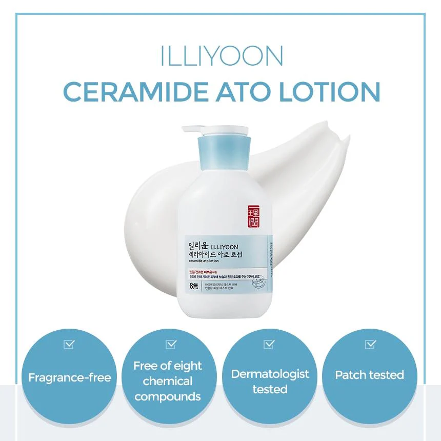 Illiyoon Ceramide Ato Lotion 350ml - Image 3