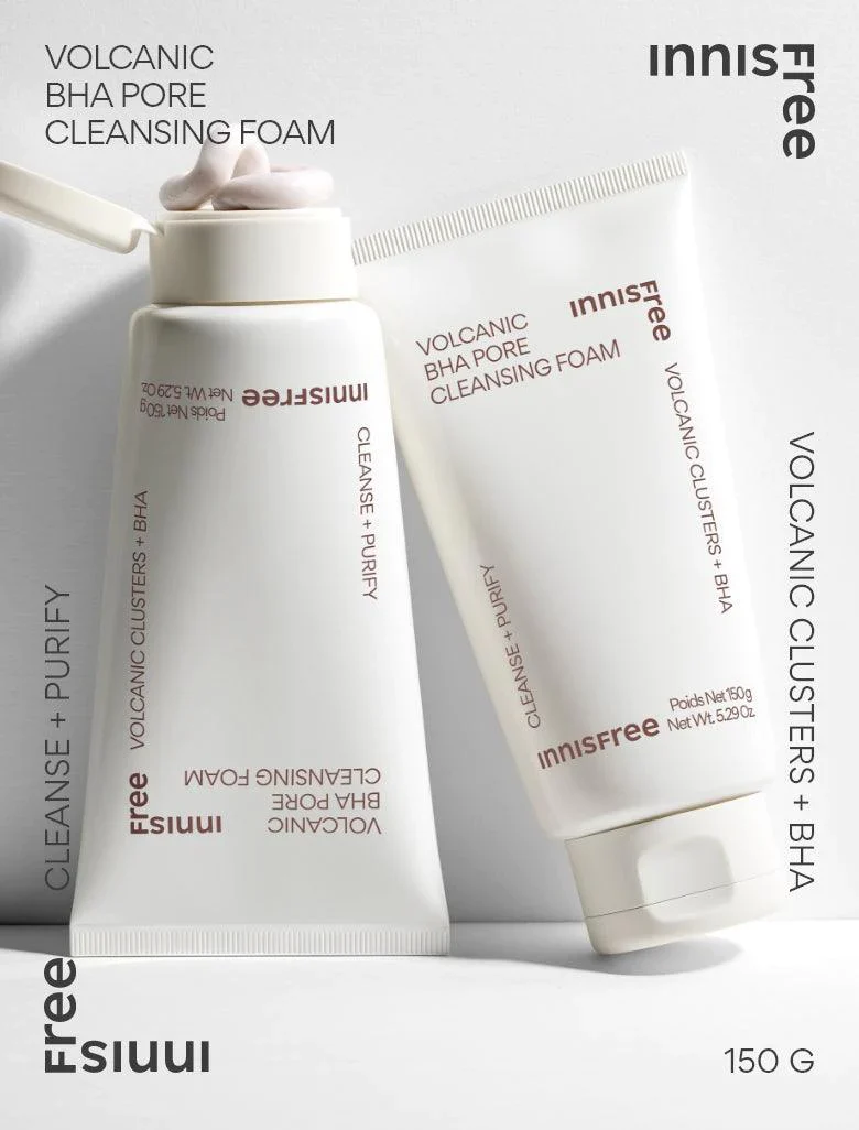 Innisfree Volcanic Pore BHA Cleansing Foam 150ml - Image 2
