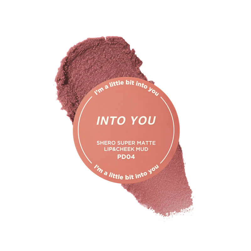 INTO YOU Shero Super Matte Lip & Cheek Mud Canned - Image 2