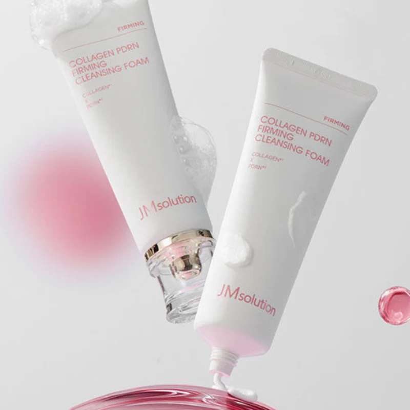 JM Solution Collagen Pdrn Firming Cleansing Foam 120ml - Image 2