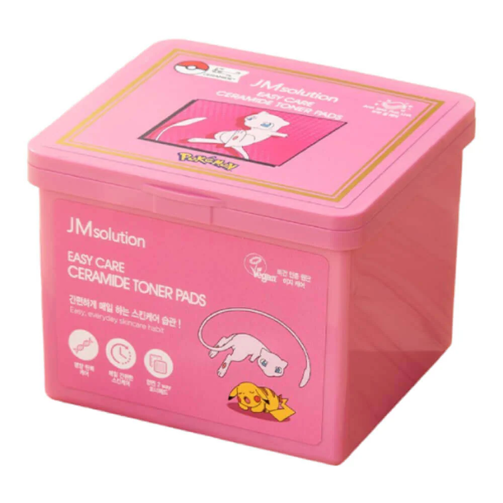 JM Solution Easy Care Ceramide Toner Pads X 
Pokemon Mew 200ml 70pcs - Image 2