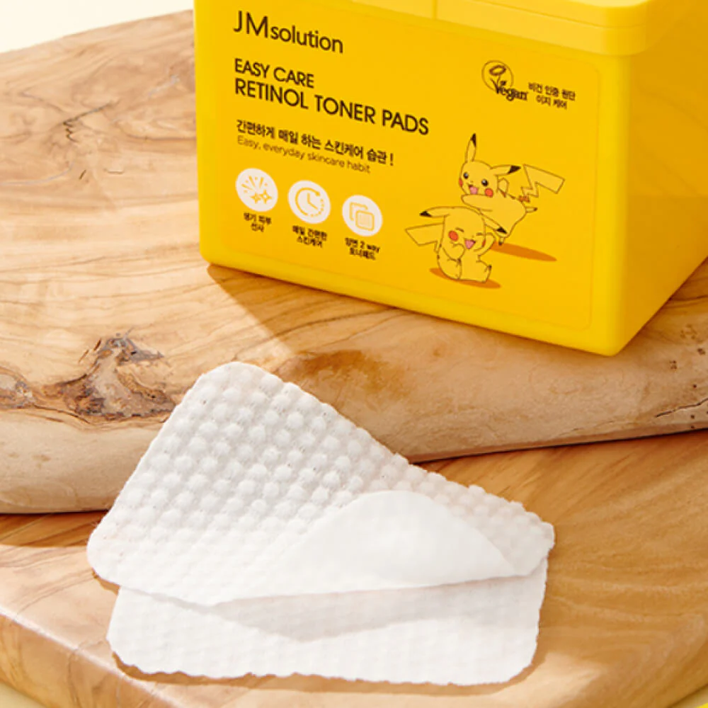 JM Solution Easy Care Retinol Toner Pads X Pokemon Pikachu 200ml 70pcs - Image 2
