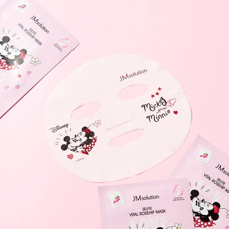JM Solution Disney Collection Selfie Vital Rosehip Mask 1Pcs - Image 2