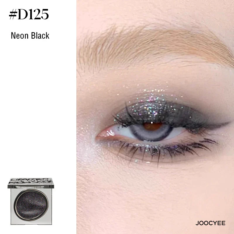Joocyee New Eyes Series Matte & Pearlescent Eyeshadow M110 Leather Black - Image 2