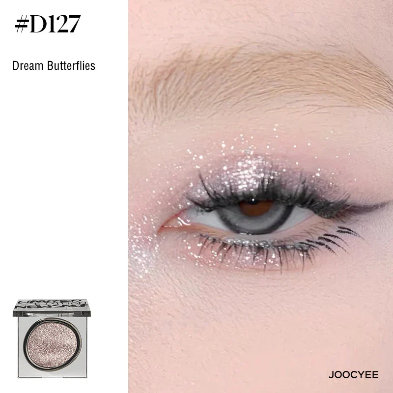 Joocyee New Eyes Series Matte & Pearlescent Eyeshadow M110 Leather Black - Image 3