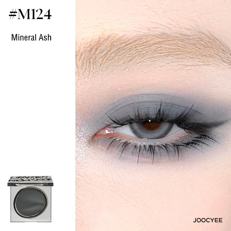 Joocyee New Eyes Series Matte & Pearlescent Eyeshadow M110 Leather Black - Image 5