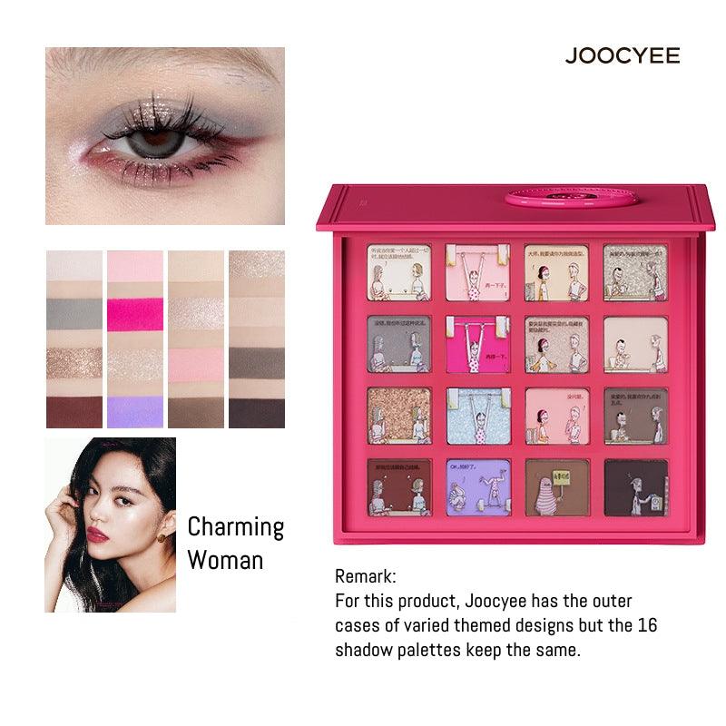 Joocyee Pink Power Eyeshadow Palate 16-colors - Image 2