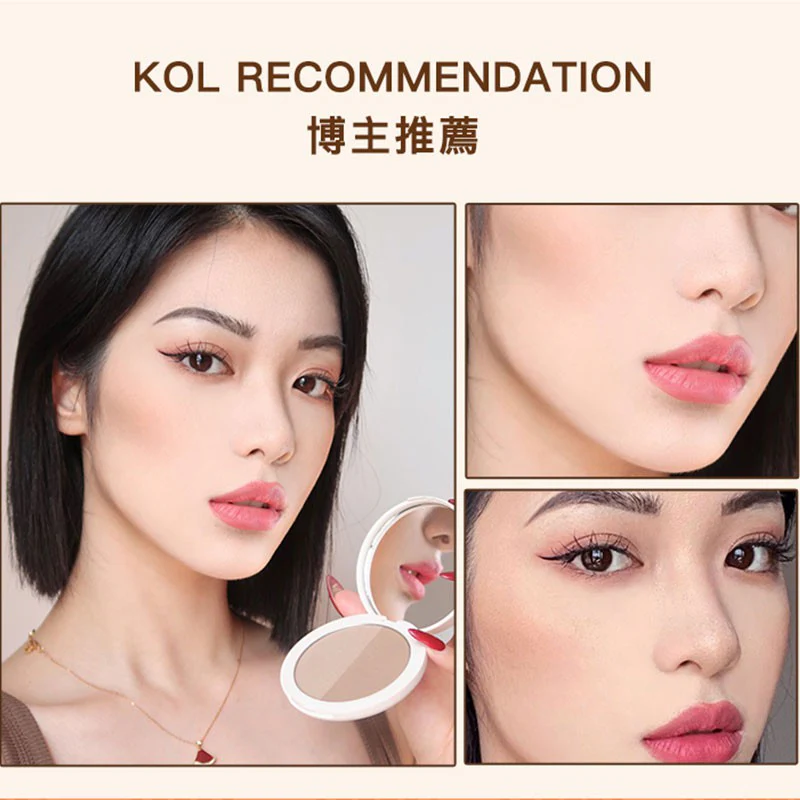 Judydoll Two-Colour Face Contour Powder Palette Bronzer - Image 3