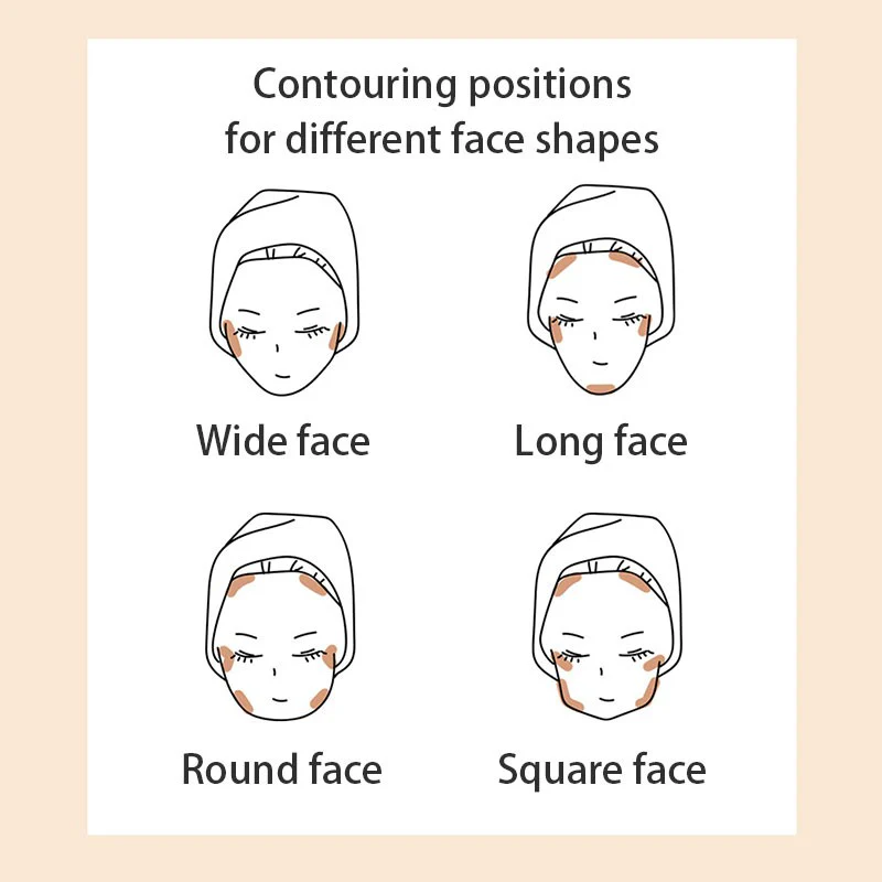 Judydoll Two-Colour Face Contour Powder Palette Bronzer - Image 4