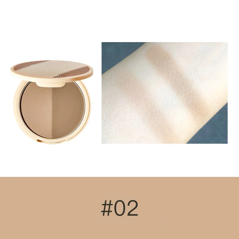Judydoll Two-Colour Face Contour Powder Palette Bronzer - Image 6