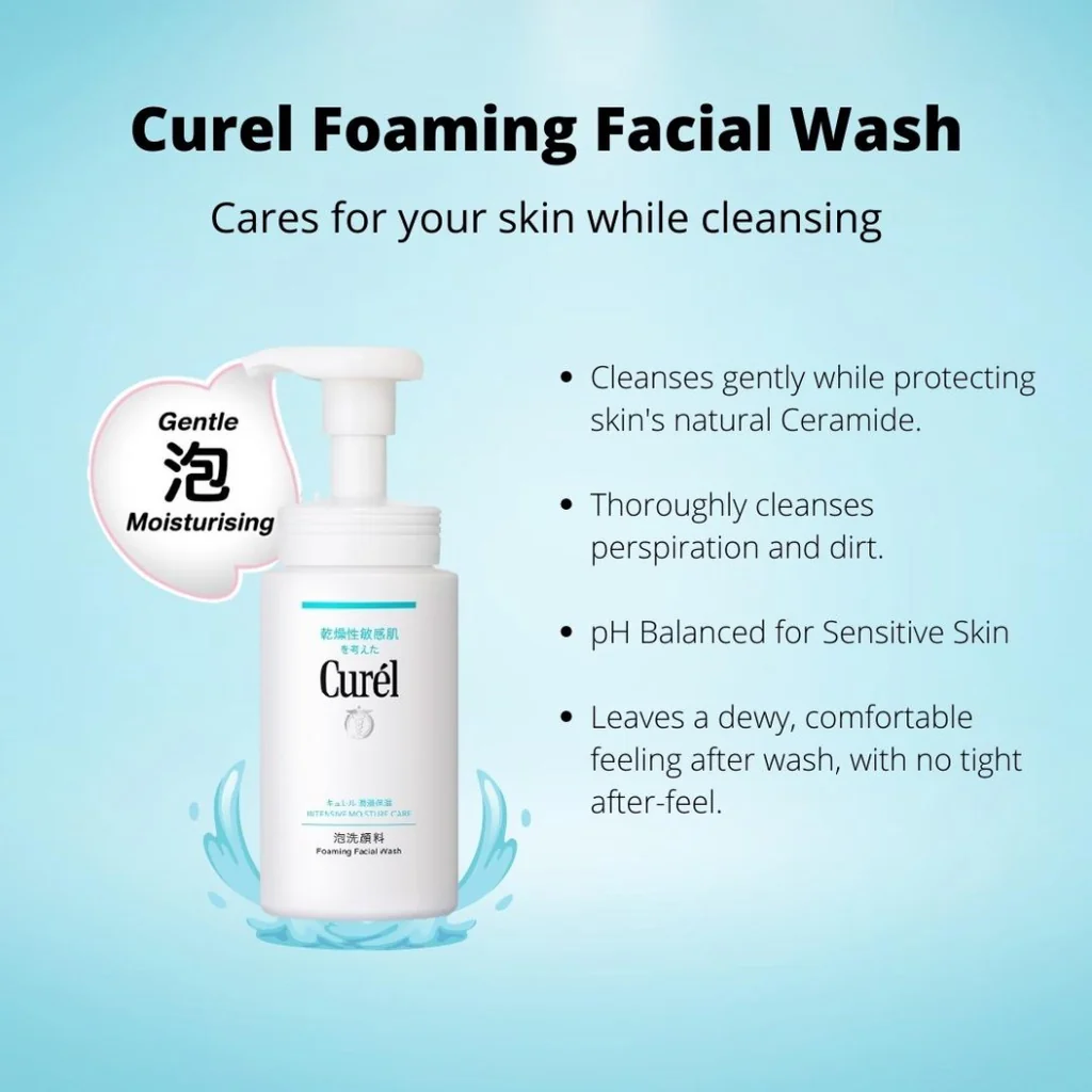 Kao Curel Foaming Wash 150ml - Image 2