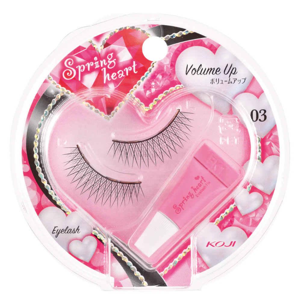 Koji Spring Heart False Eyelashes - Image 3