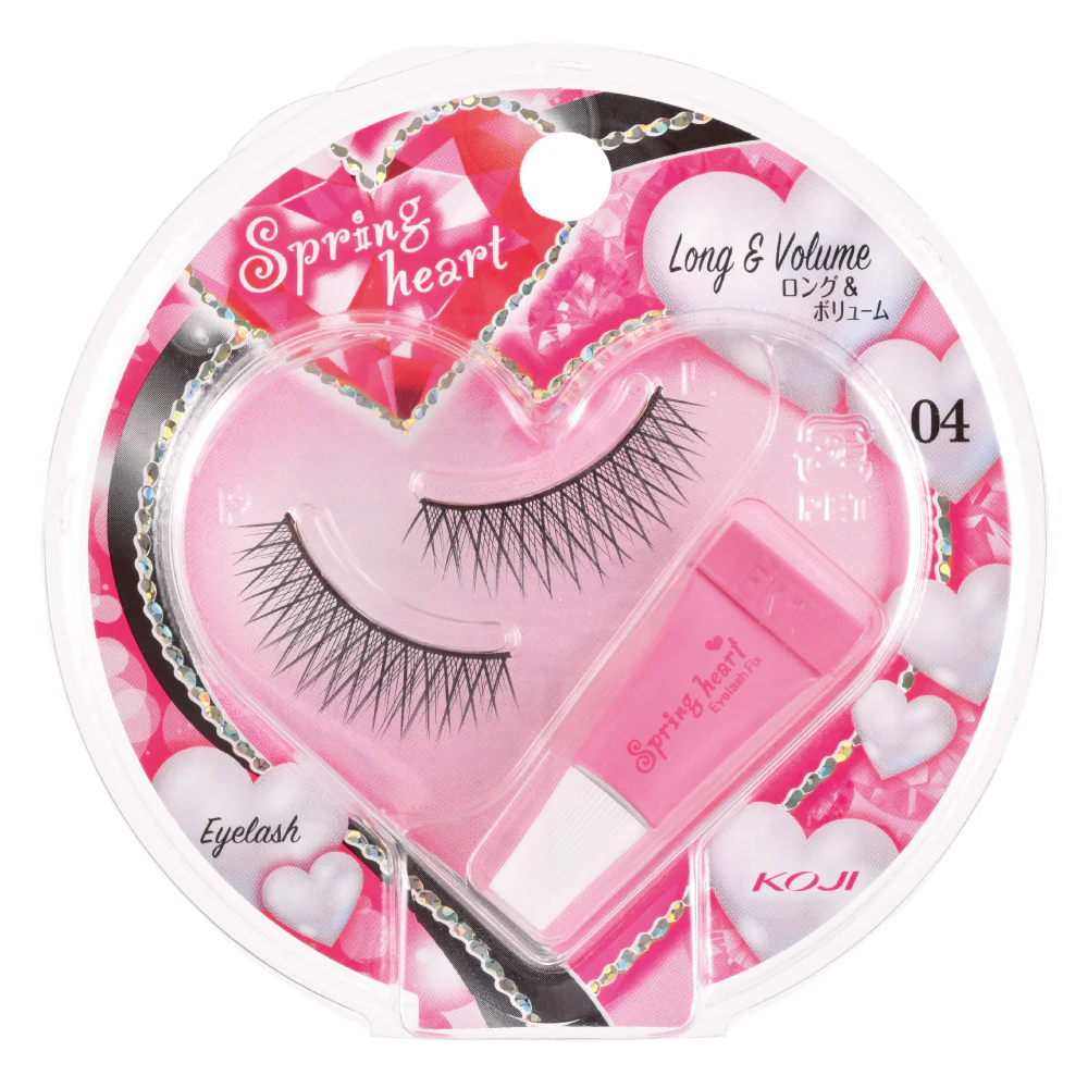 Koji Spring Heart False Eyelashes - Image 4