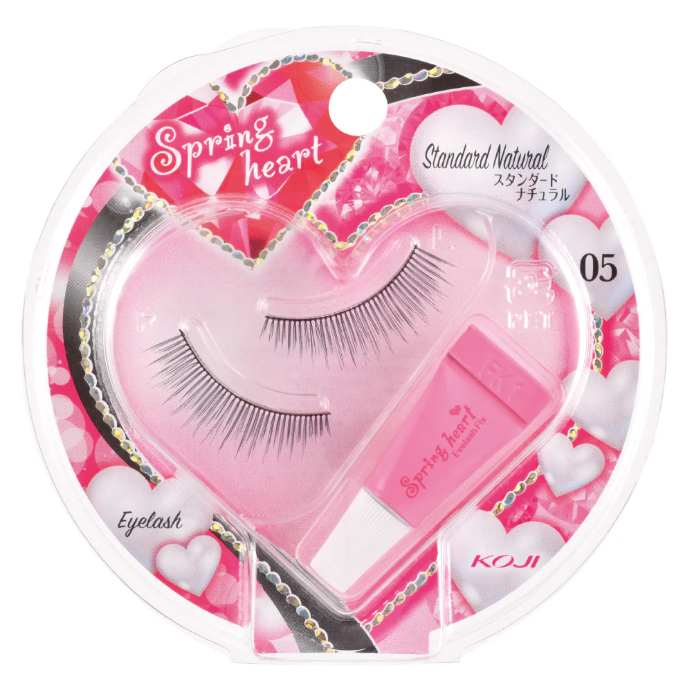 Koji Spring Heart False Eyelashes - Image 5