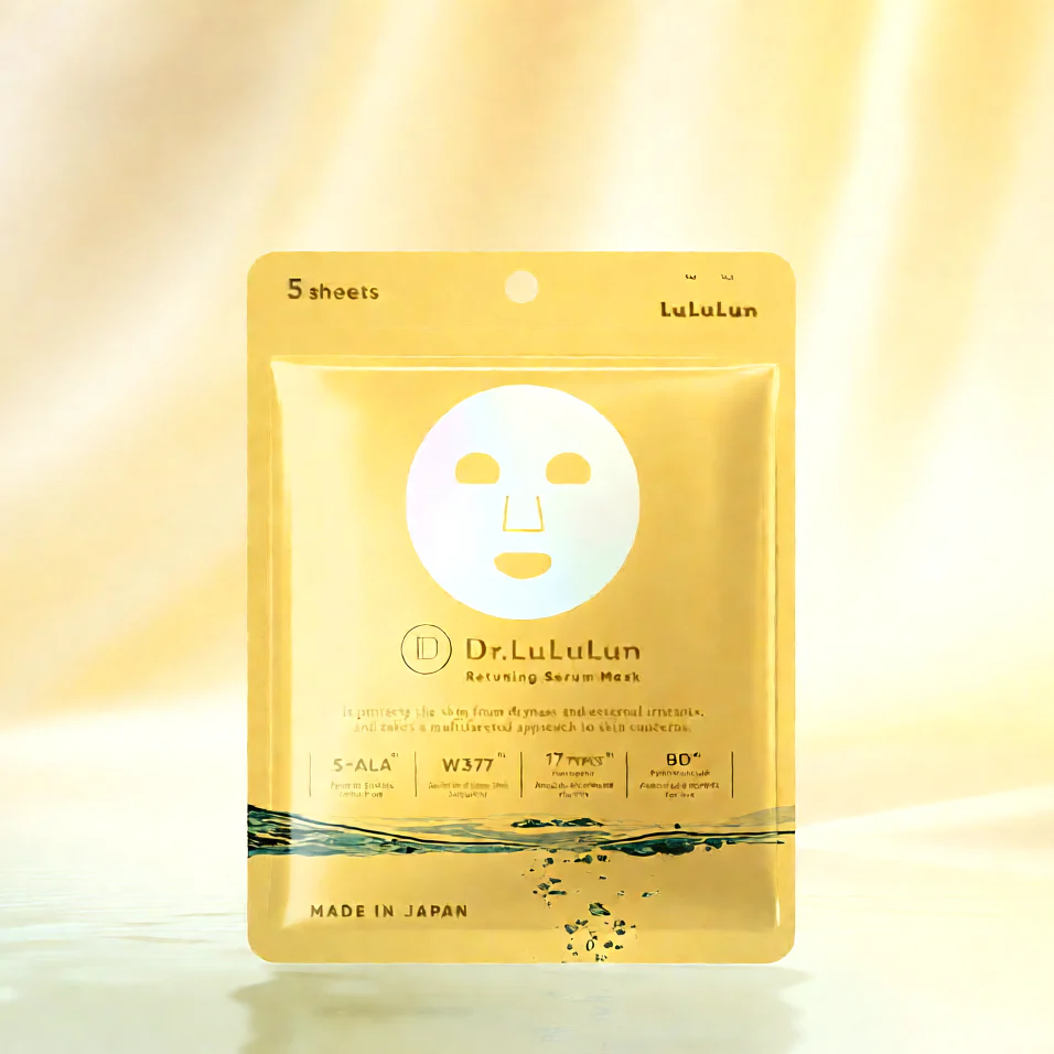 Lululun Dl Face Mask Cr 1Fl 5sheets - Image 2