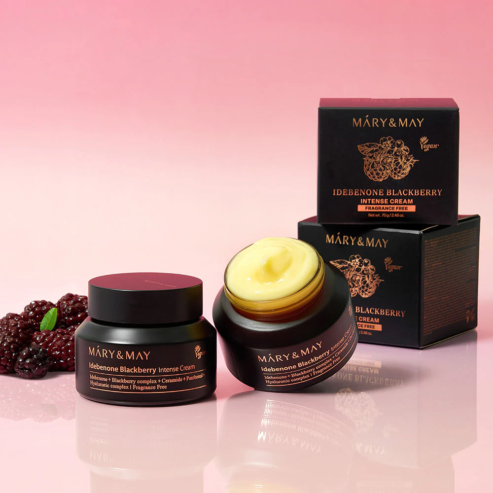 Mary&May Idebenone Blackberry Intense Cream 70g - Image 6