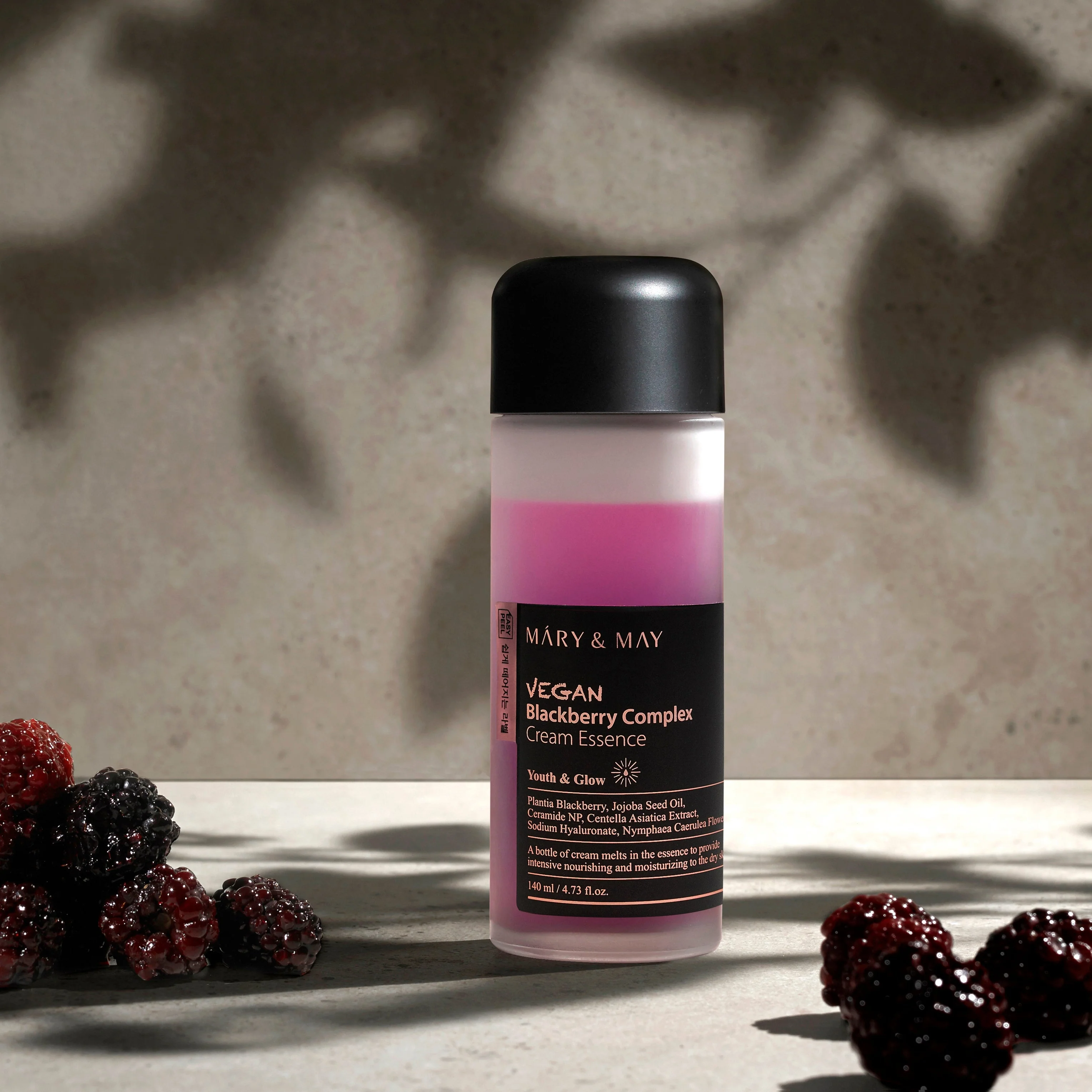 Mary&May Vegan Blackberry Complex Cream Essence 140ml - Image 3