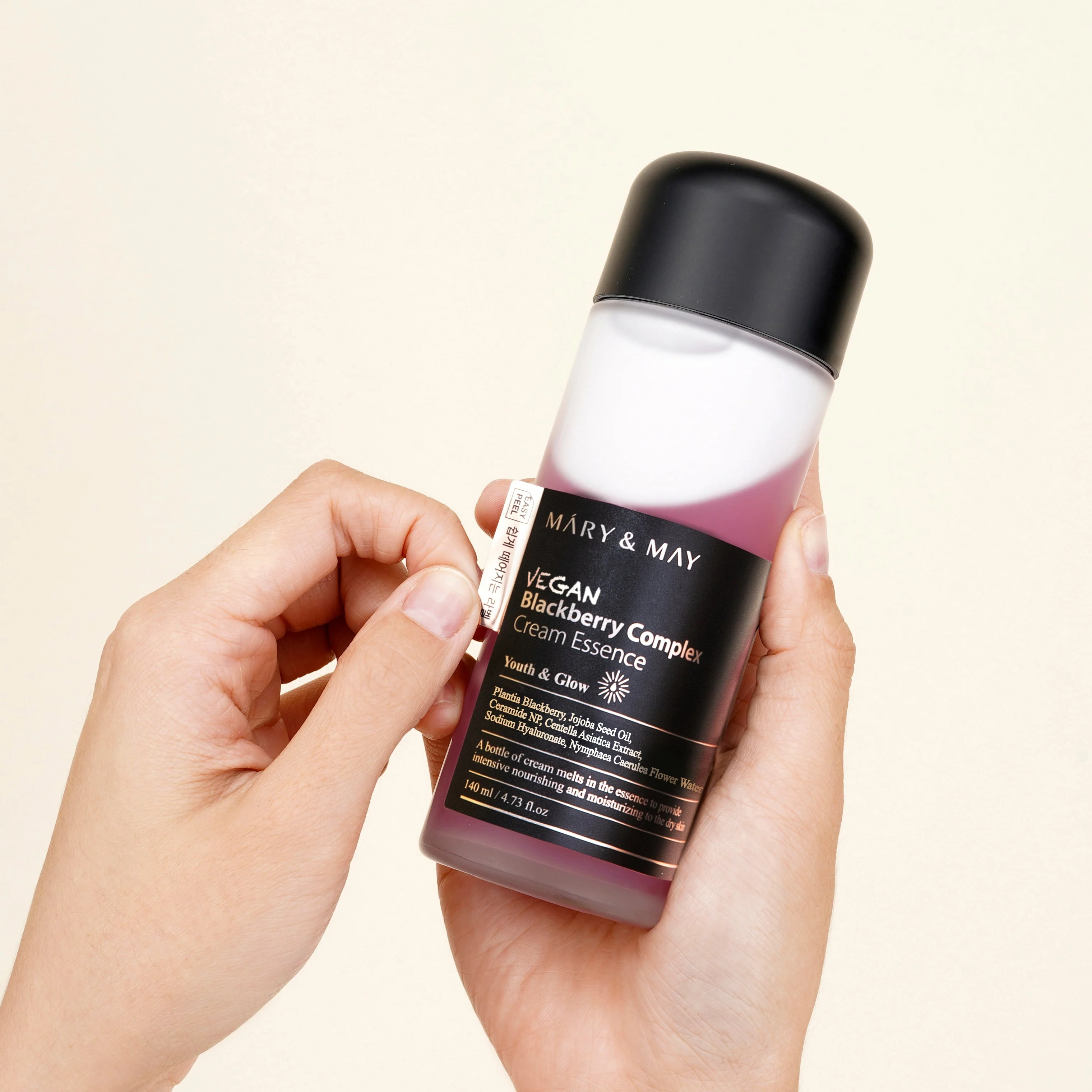 Mary&May Vegan Blackberry Complex Cream Essence 140ml - Image 4