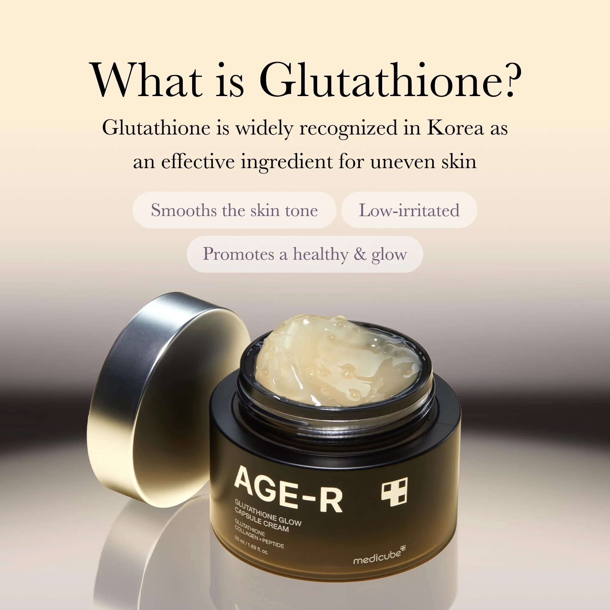 Medicube Age-R Glutathione Glow Capsule Cream 50ml - Image 2