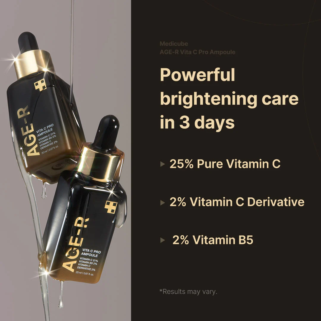 Medicube Age-R Vita C Pro Ampoule 20ml - Image 3